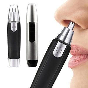 Nose and Ear Hair Trimmer Portable Electric Professional Painless Facial Hair